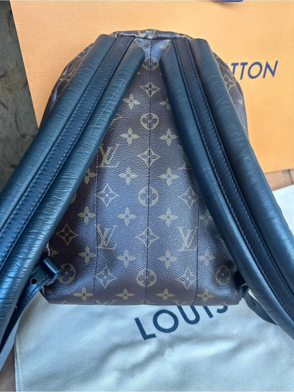 ✨Excellent Condition✨ Louis Vuitton Monogram PM Montsouris Backpack in Brown/Blk